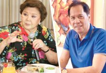 Up close and personal with Chef Sandy Daza The well-loved Chef Nora Daza and he famous Filipino Celebrity Chef Sandy Daza.