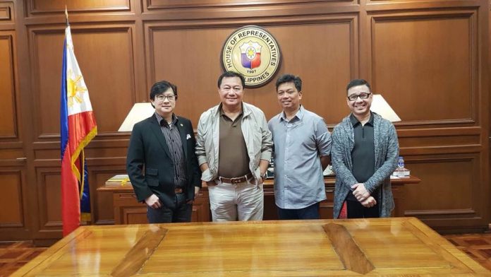 PA Michael Dino, Asec Jonji Gonzales and Deputy Mike Pato PA Michael Dino, Asec Jonji Gonzales and Deputy Mike Pato. Office of the Presidential Assistant for the Visayas