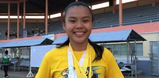 Pamela Marquillero ruled the women’s 110-meter hurdles in the ongoing 24th University Games in Iloilo City.