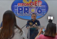 “I assure the people of Western Visayas that we are on target in our campaign against illegal drugs,” says Police Brigadier General Rene Pamuspusan, Region 6 police director. IAN PAUL CORDERO/PN