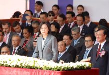 Taiwan leader rejects China’s ‘one country, two systems’ offer President Tsai Ing-wen gives a speech during the National Day in Taipei, Taiwan on Oct. 10. REUTERS/EASON LAM