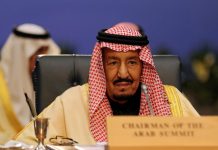 Saudi king approves US military deployment Saudi Arabia’s King Salman attends a summit between Arab league and European Union member states, in the Red Sea resort of Sharm el-Sheikh in Egypt on Feb. 24. REUTERS/MOHAMED ABD EL GHANY/FILE PHOTO