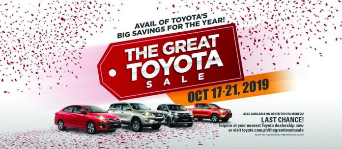 The Great Toyota Sale