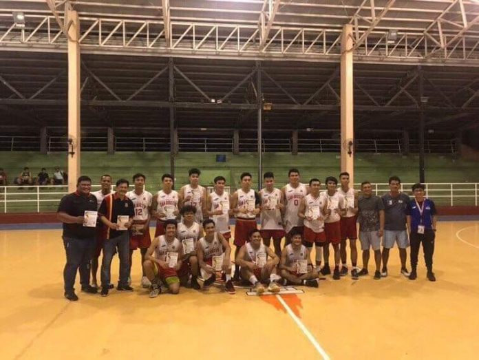The University of San Agustin is the tertiary level basketball champion in the 2019 Iloilo Schools Sports Association Meet.