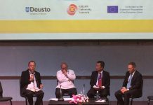 University of San Agustin joins 2nd Policy Forum and 6th General Meeting of TA-SE University of San Agustin president, Fr. Frederick Comendador, OSA, is one of the panelists in the discussion regarding the sustainability of the Tuning Asia – South East project results at Chulalongkorn University in Bangkok, Thailand.