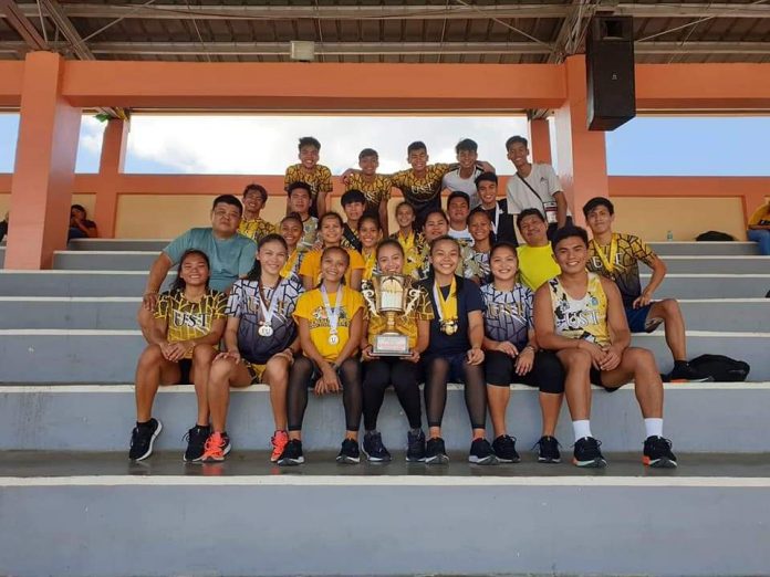 University of Santo Tomas Golden Tigresses University of Santo Tomas Golden Tigresses athletics team emerged as overall champion in the 24th University Games women’s athletics. PHOTO COURTESY OF ALYSSA ANDRADE