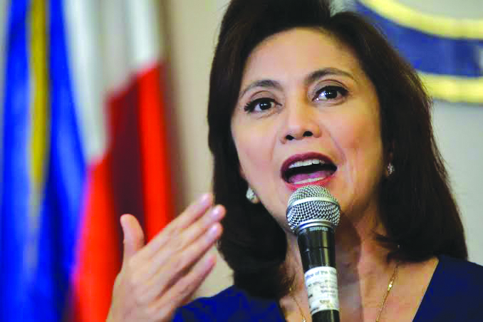 Vice President Leni Robredo “The fact na Chief Justice siya (Diosdado Peralta) ngayon, inaasahan natin na ang ipaglalaban iyong integrity ng institution,” says Vice President Leni Robredo. ABS-CBN NEWS