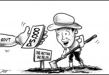 Editorial cartoon for October 22, 2019.