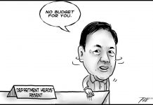 Editorial cartoon for October 23, 2019