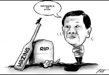 Editorial cartoon for October 5, 2019