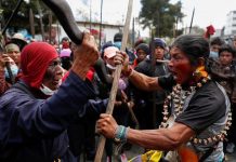 Talks to end unrest in Ecuador dim as protests roil capital