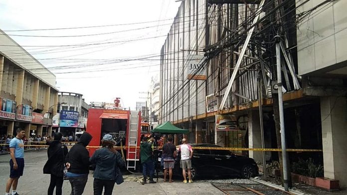 The aftermath of fire that hit a pension house in Bacolod City early morning on Tuesday. Archie Rey Alipalo/PN