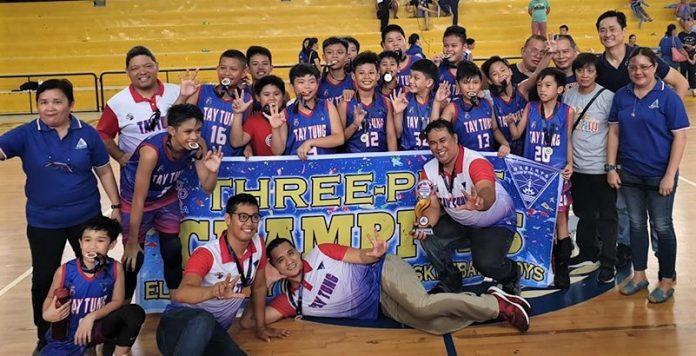 Bacolod Tay Tung High School Thunderbolts elementary team. PHOTO COURTESY OF JEROME GALUNAN