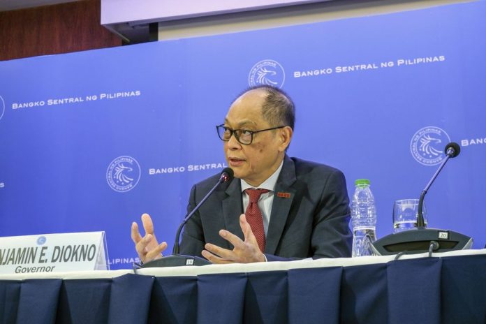 Benjamin Diokno Bangko Sentral ng Pilipinas (BSP) governor Benjamin Diokno. BLOOMBERG