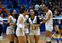 NU sweeps all UAAP Jrs. volley championships Guimarasnon Camille Lamina and the Nazareth School-National University Lady Bullpups completed a sweep of the UAAP Season 82 girls volleyball tournament on Nov. 17, 2019 at the San Juan Arena. UAAP PHOTO