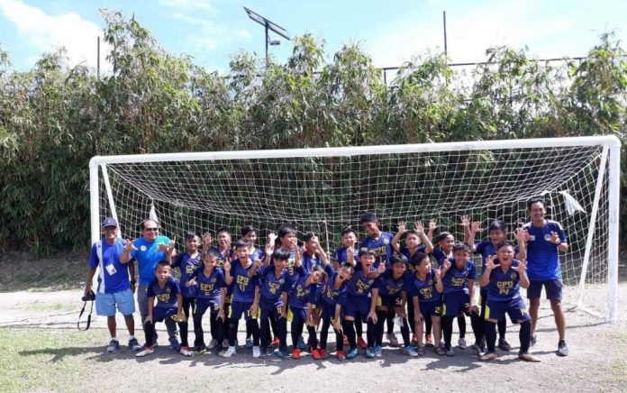 Central Philippine University Golden Lions Central Philippine University Golden Lions finally clinches the ILOPRISAA Meet elementary boys football crown after finishing runner-up in the last two years. PHOTO COURTESY OF EDWIN CARO LARU-AN
