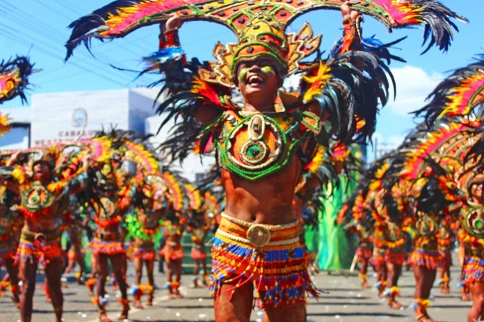 Dinagyang Festival The friendly spirit of Iloilo’s people is best showcased during the festivities and merrymaking of the annual Dinagyang Festival, celebrated on the 4th Sunday of January every year in honor of the Sto. Niño – when smiles abound and camaraderie reigns.