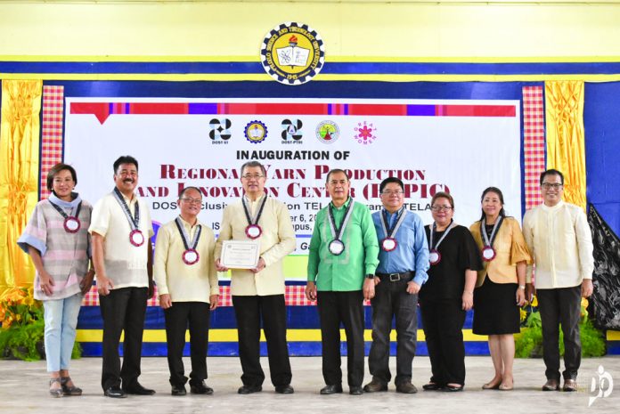 ISAT inaugurates Regional Yarn Production and Innovation Center Iloilo Science and Technology (ISAT) University inaugurates Regional Yarn Production and Innovation Center at the ISAT University Miagao Campus on Nov. 6.