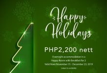 Injap Tower Hotel promotions 2019