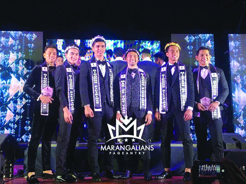 The crowned kings with the first and second runner-ups of this year’s Ginoong Pilipinas