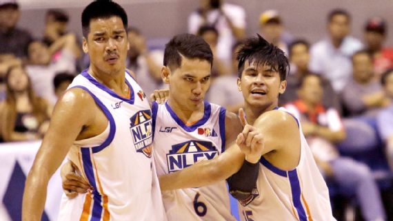 Kevin Alas After being out for almost a month, Kevin Alas (center) is set to make his return to the NLEX Road Warriors alongside teammates Michael Miranda and Kiefer Ravena. SPORTS 5 PHOTO