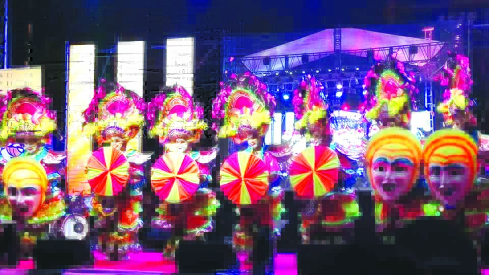 Masskara dancers perform at Ulsan Maduhee Festival in Ulsan City, South Korea on June 7, 2019. They were the only foreign group invited in the three-day festivity. MEDOEJ CASABUENA/FB