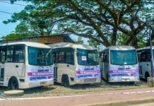 These modern jeepneys belong to the Iloilo City Alliance of Operators and Drivers Transport Cooperative. Each unit can accommodate 25 passengers. The minimum fare is P10.20 for the first four kilometers plus an additional P1.20 for every succeeding kilometer. Beginning Thursday, Nov. 28, an initial seven air-conditioned units will serve the “Ungka-ITGSI-Iloilo City via CPU” route. This is from the Iloilo Terminal and General Services, Inc. (ITGSI) terminal in Barangay Ungka, Jaro district to the City Proper passing by Central Philippine University. IAN PAUL CORDERO/PN