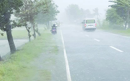 Monsoon Rains Five local government units in Antique canceled the afternoon classes in both public and private schools from preschool to senior high school because of the inclement weather on Nov. 6. PNA