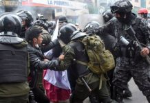 Morales supporters oppose interim rule in Bolivia Clashes broke out between protesters and security forces in La Paz, Bolivia on Wednesday. AFP