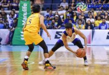 Negrense ready to step up for Ateneo in UAAP Samjosef Belangel of Bacolod City scored a career-best 15 points, built on five three point baskets, in the Ateneo Blue Eagles’ 86-79 win over the University of Santo Tomas Growling Tigers in Game 2 of the UAAP Season 82 finals. UAAP PHOTO
