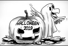 Editorial cartoon for November 1-2, 2019