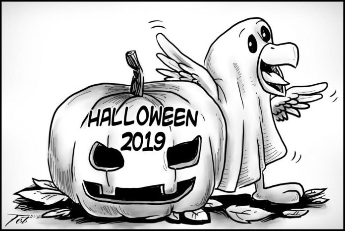 Editorial cartoon for November 1-2, 2019