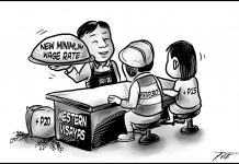 Editorial cartoon for November 17, 2019