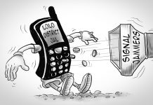 Editorial cartoon for November 25, 2019