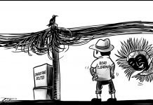 Editorial cartoon for November 28, 2019