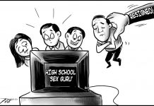 Editorial cartoon for November 29, 2019