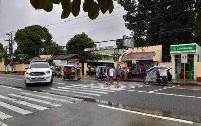 Antique National School The Antique National School in San Jose de Buenavista has suspended its afternoon classes due to typhoon “Tisoy.” Fourteen of the province’s 18 towns have suspended their classes on Monday. PNA/Annabel Consuelo Petinglay
