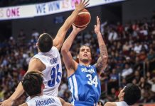 13th straight SEA Games gold for Gilas Pilipinas The Philippines’ Christian Standhardinger attempts a one-hander. RAPPLER PHOTO