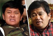 Two of the Maguindanao massacre case’s primary accused (left) Datu “Unsay” Andal, Jr. and Zaldy Ampatuan. ABS-CBN NEWS