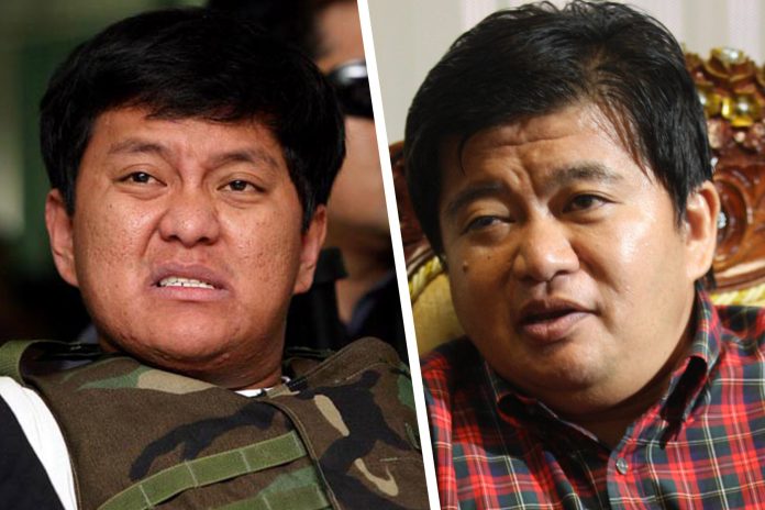 Two of the Maguindanao massacre case’s primary accused (left) Datu “Unsay” Andal, Jr. and Zaldy Ampatuan. ABS-CBN NEWS