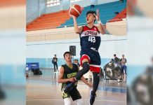 ILOPRISAA’s Dave Bagatnan soars for a layup. PHOTO COURTESY OF WINMEL LEE