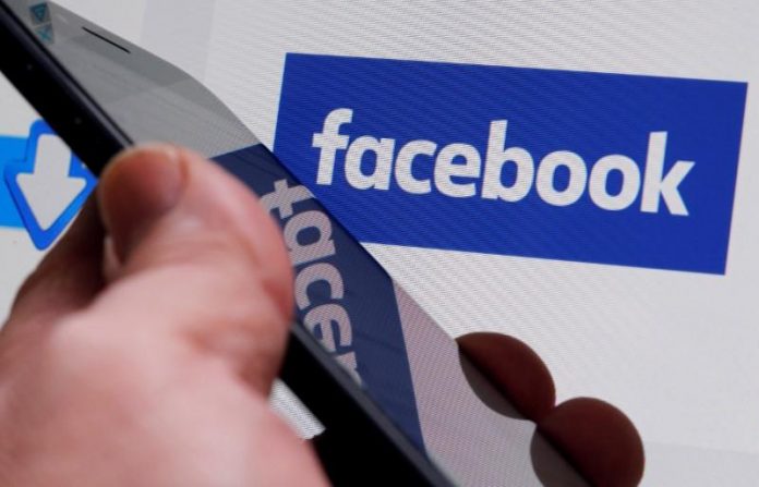 Facebook The Facebook logo is displayed on the company’s website in Bordeaux, France. REUTERS