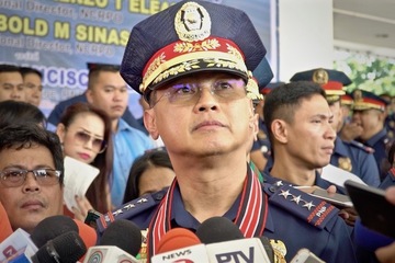 General Archie Gamboa File photo of PNP officer-in-charge Lieutenant General Archie Francisco Gamboa. Rappler