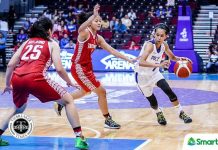 Gilas Pilipinas women topples Indonesia in SEAG basketball Gilas Pilipinas women’s Janine Pontejos attacks the defense of Indonesian players. TIEBREAKER TIMES PHOTO