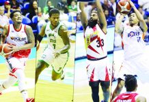 SEAG 3×3 basketball starts today Jason Perkins, Jaymar Perez, Moala Tautuaa, and Chris Newsome. TIEBREAKER TIMES PHOTO