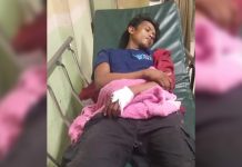 Shooting lands man in hospital Jerry Jaron was wounded in a shooting incident in Barangay Estefania, Bacolod City on Dec. 20. POLICE STATION 4