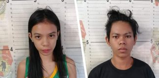 Drug suspects Jessa Pagalilawan and her brother Jestonie. BCPO