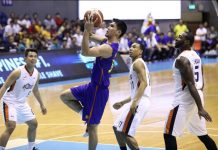 TNT KaTropa’s Jeth Troy Rosario goes for an inside basket. PBA PHOTO