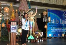 Trade and Industry provincial office director Ken Queenie speaks during the opening ceremonies of the four-day annual trade event dubbed “Estilo Capiz” earlier this month. PIA CAPIZ PHOTO/A. LUMAQUE