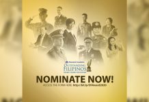 Nominations for Metrobank’s Outstanding Filipinos now open The search for the next Metrobank Foundation Outstanding Filipinos begins